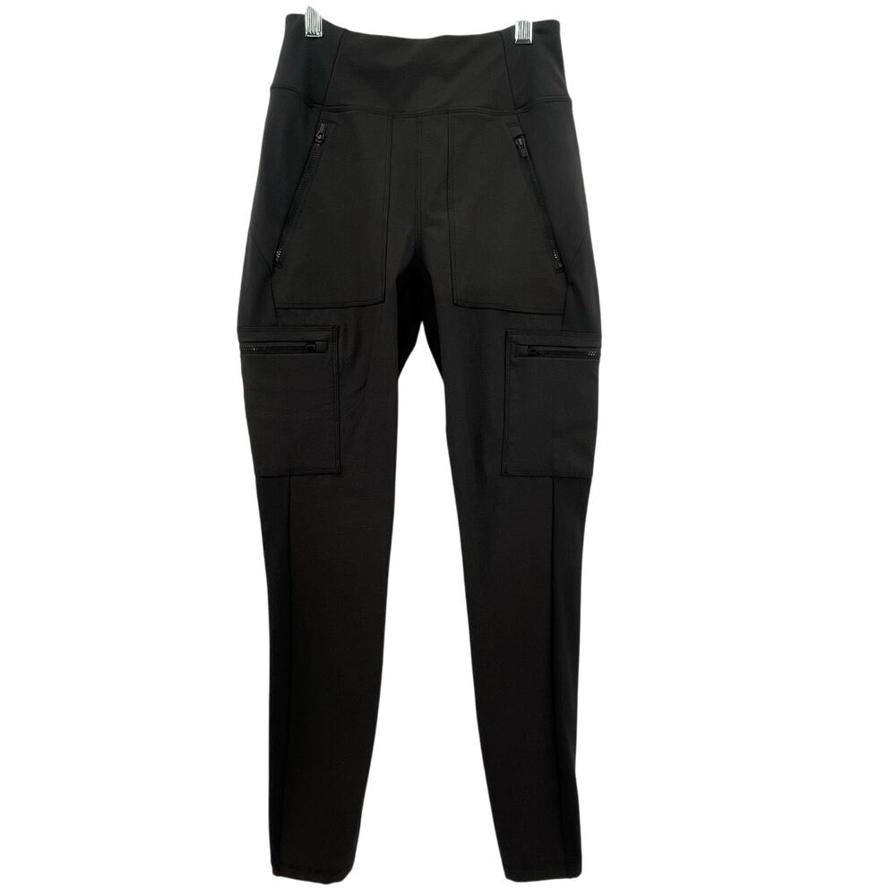 Athleta Women's Cargo Tight Leggings, Black, Sz. 0  Hiking Climbing Athleisure‎